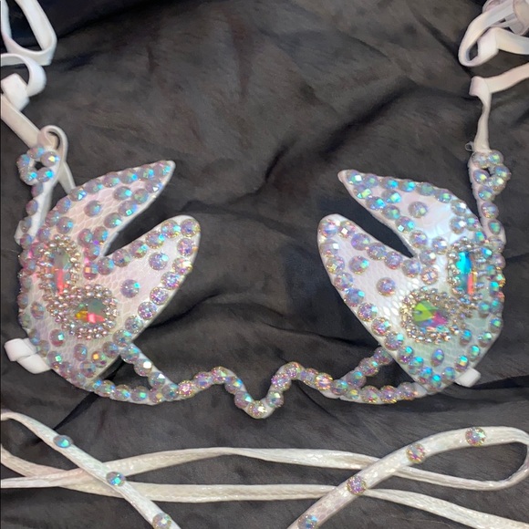 Iridescent Sequin Rave Set - Picture 2 of 7
